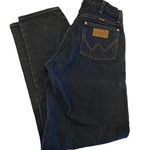 Wrangler Men's Sz 32x33 13 MWZ Cowboy Cut dark denim Straight Jeans